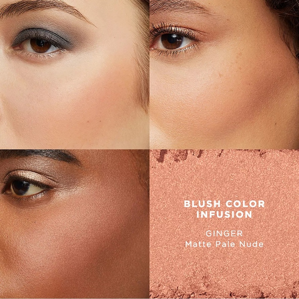 2/$20 NEW Laura Mercier Blush Color Infusion Ginger Matte Pale Nude - Picture 4 of 7